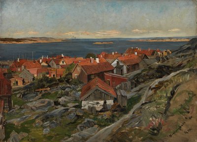 Veduta di Nevlunghavn da Gerhard Peter Frantz Vilhelm Munthe